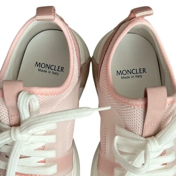 MONCLER Lunarove Textile Low-Top Runner Sneakers, IT38/US8 SRP: $595