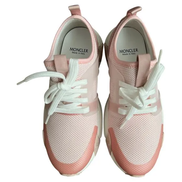 MONCLER Lunarove Textile Low-Top Runner Sneakers, IT38/US8 SRP: $595