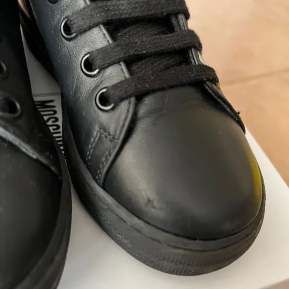 Moschino Logo High-top Sneaker Kids Size IT 31 US 13
