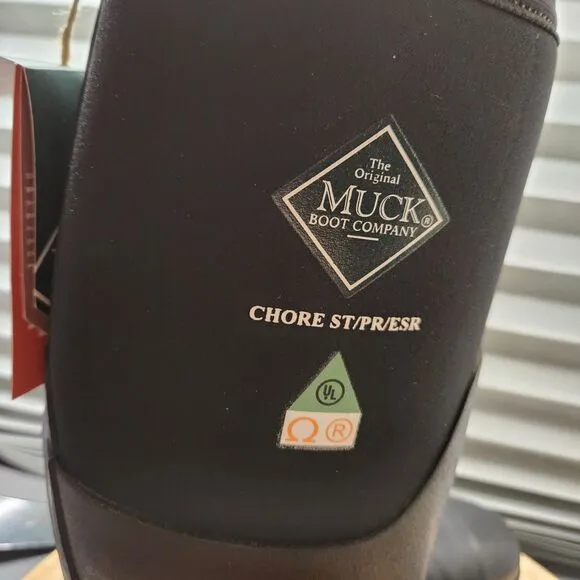 Muck Boot steel toe puncture resistant work boot mens 8