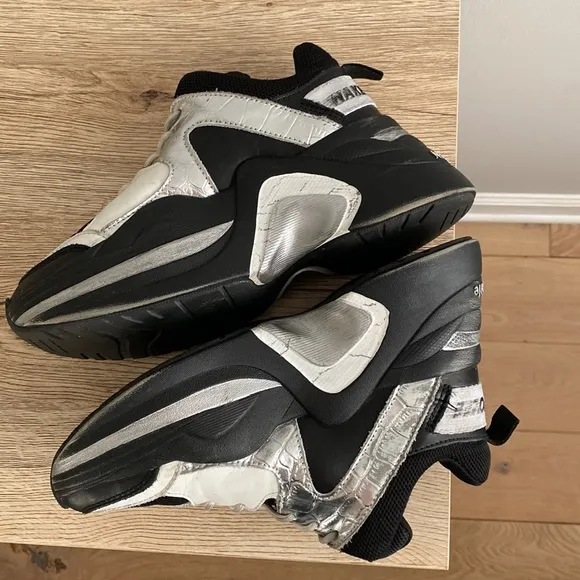 Naked Wolfe Art Track Platform Sneakers