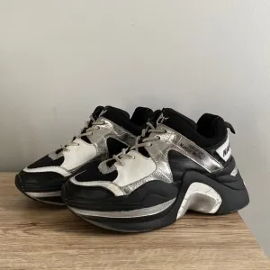 Naked Wolfe Art Track Platform Sneakers