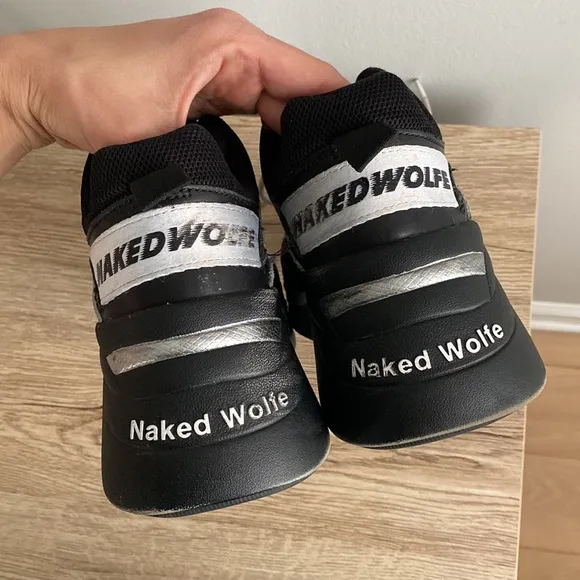 Naked Wolfe Art Track Platform Sneakers