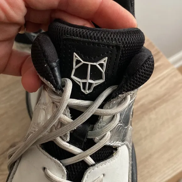 Naked Wolfe Art Track Platform Sneakers