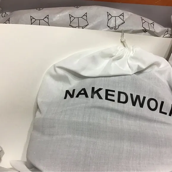 Naked Wolfe Black Chunky Platform Sneakers