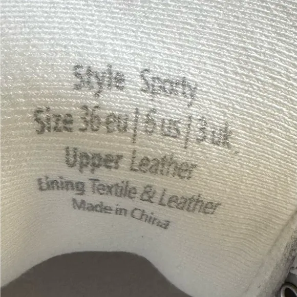 Naked Wolfe SPORTY WHITE LEATHER sneakers