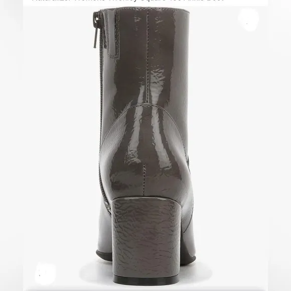 Naturalizer Shoes Womens Wrenley Square Toe Ankle Boot Size 6.5 NEW