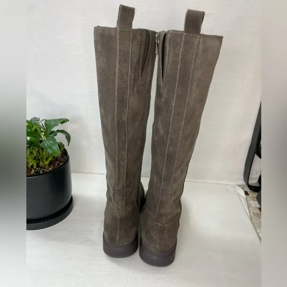 Naturalizer Womens‎ Torence Tall Leather Knee-High Boots Tall Suede Boots