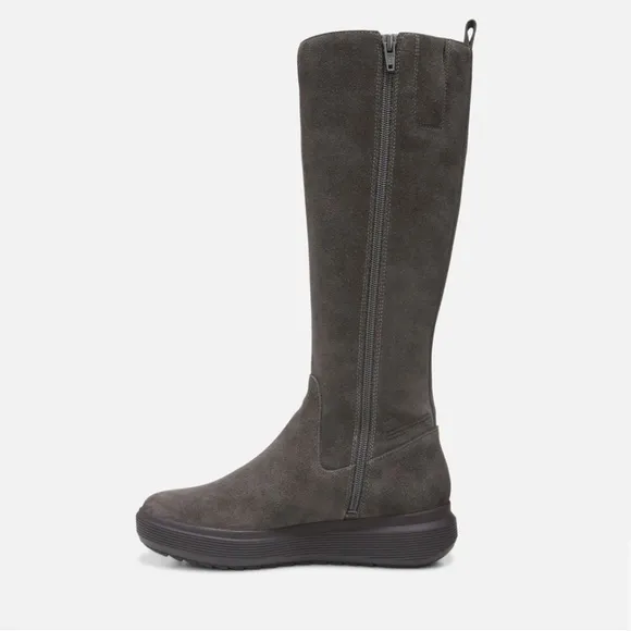 Naturalizer Womens‎ Torence Tall Leather Knee-High Boots Tall Suede Boots