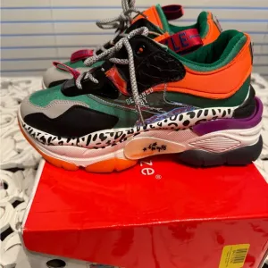 Nature Breeze Multicolor Dad Sneakers. Size 9 NIB