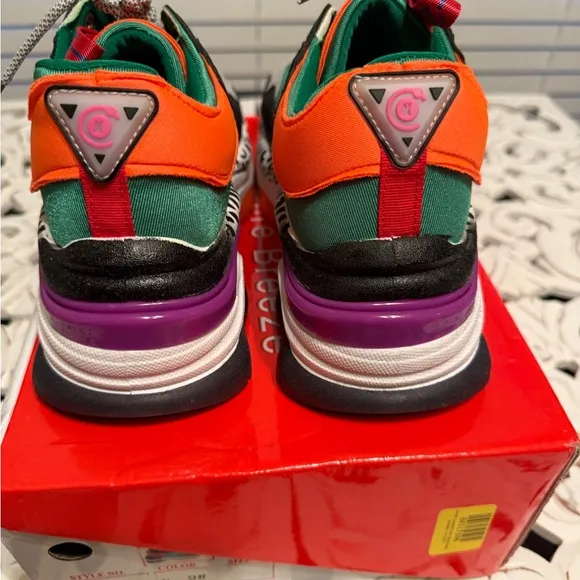 Nature Breeze Multicolor Dad Sneakers. Size 9 NIB