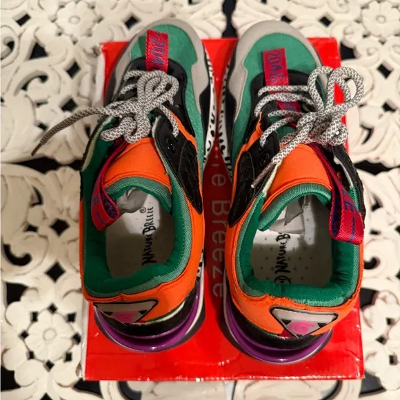 Nature Breeze Multicolor Dad Sneakers. Size 9 NIB