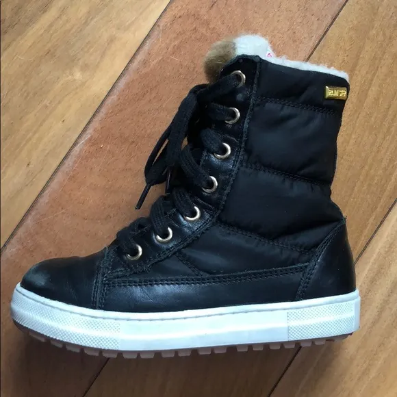 Naturino waterproof, lined high top sneaker/boots