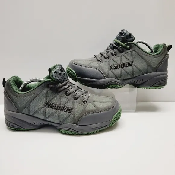 Nautilus Men's Lightweight Athletic Work Shoes Composite Toe N2117 size 10 New