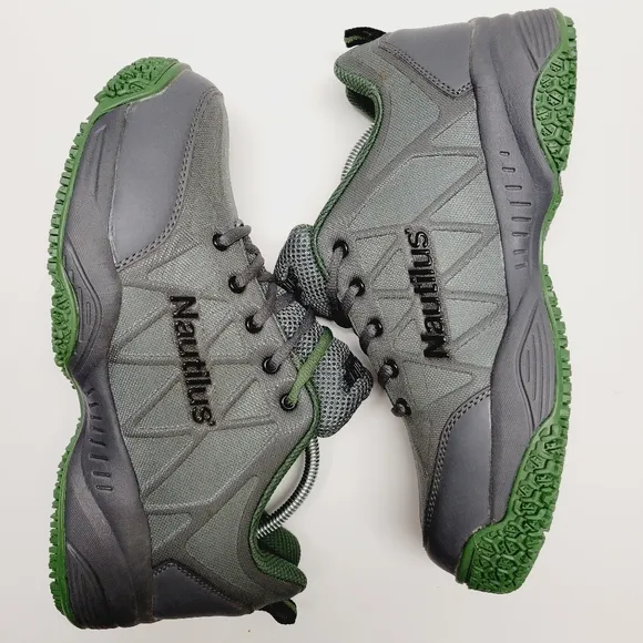 Nautilus Men's Lightweight Athletic Work Shoes Composite Toe N2117 size 10 New