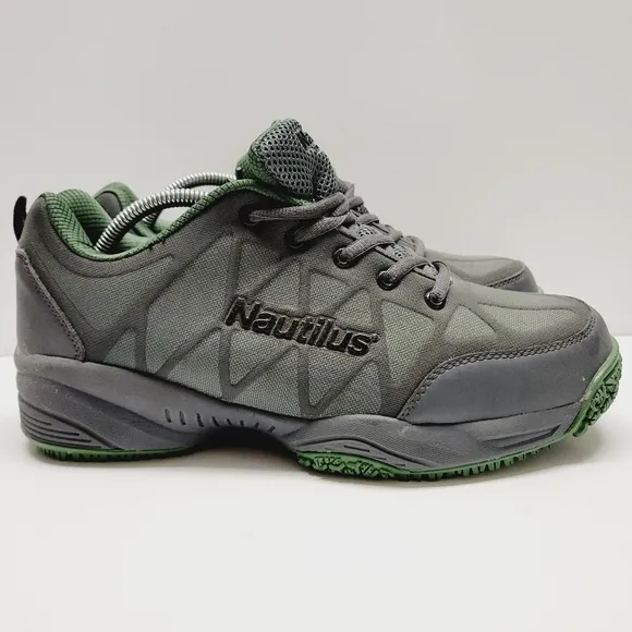 Nautilus Men's Lightweight Athletic Work Shoes Composite Toe N2117 size 10 New