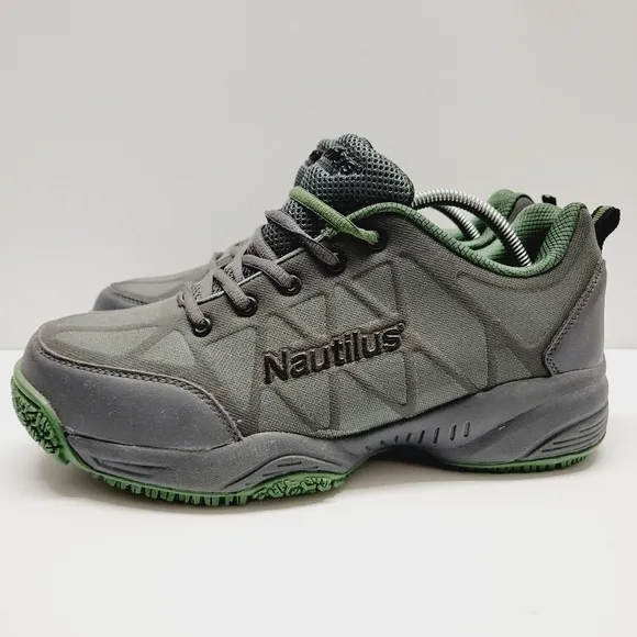 Nautilus Men's Lightweight Athletic Work Shoes Composite Toe N2117 size 10 New