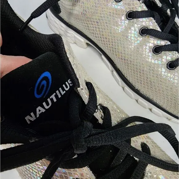 Nautilus Womens Spark Oxford Work Safety Carbon Fiber Toe Shoes US 9.5