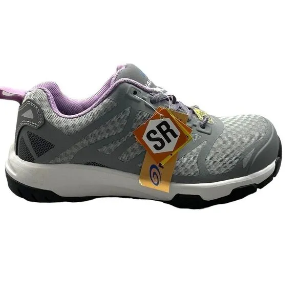 Nautilus Women's Gray Safety Velocity Carbon Toe Work Shoe Size 7.5 NWT