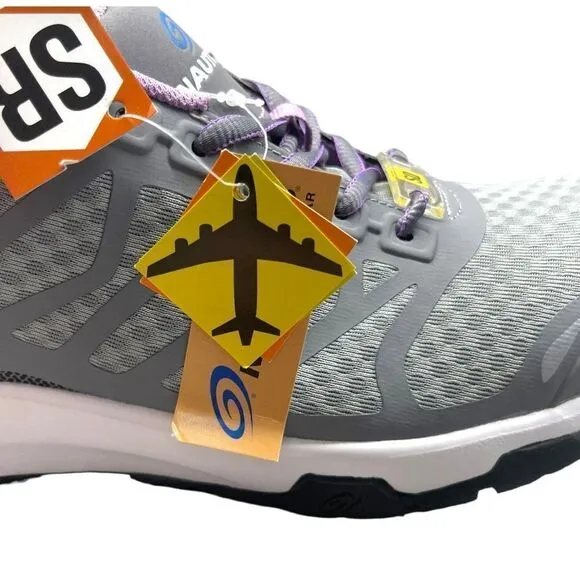 Nautilus Women's Gray Safety Velocity Carbon Toe Work Shoe Size 7.5 NWT