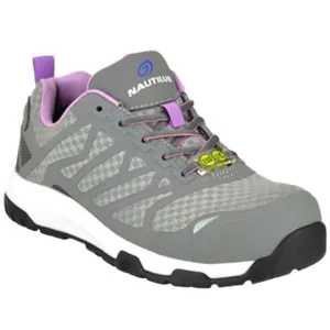 Nautilus Women's Gray Safety Velocity Carbon Toe Work Shoe Size 7.5 NWT