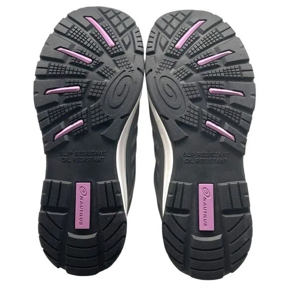 Nautilus Women's Gray Safety Velocity Carbon Toe Work Shoe Size 7.5 NWT
