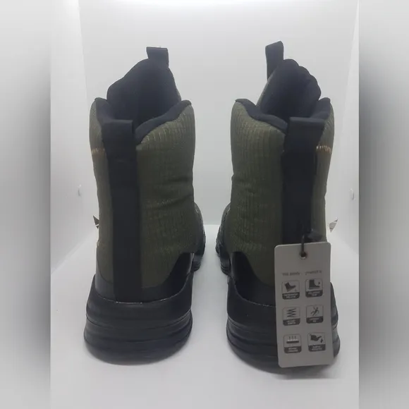 New 9KSAFETYJB Nutropa Steel Toe Work Boots Sz 43