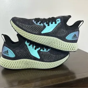 New Adidas Alphaedge 4D  Mens Sz 10 Running Shoes FV6106 Training Walking Ultra
