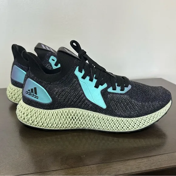 New Adidas Alphaedge 4D  Mens Sz 10 Running Shoes FV6106 Training Walking Ultra