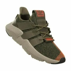 NEW Adidas Originals Prophere Trace Olive Army Green and Orange Size 6 / 38 2/3