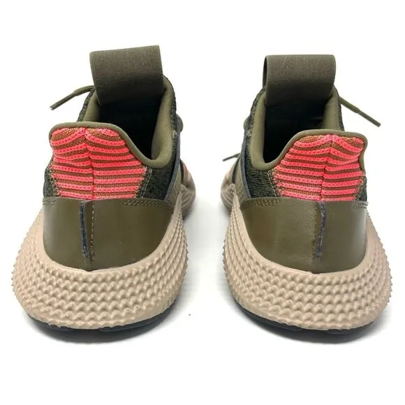 NEW Adidas Originals Prophere Trace Olive Army Green and Orange Size 6 / 38 2/3
