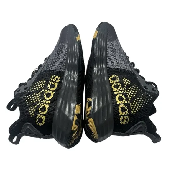 NEW adidas Own The Game 2.0 Basketball Shoe, Grey Five/Matte Gold/Core Black, 12