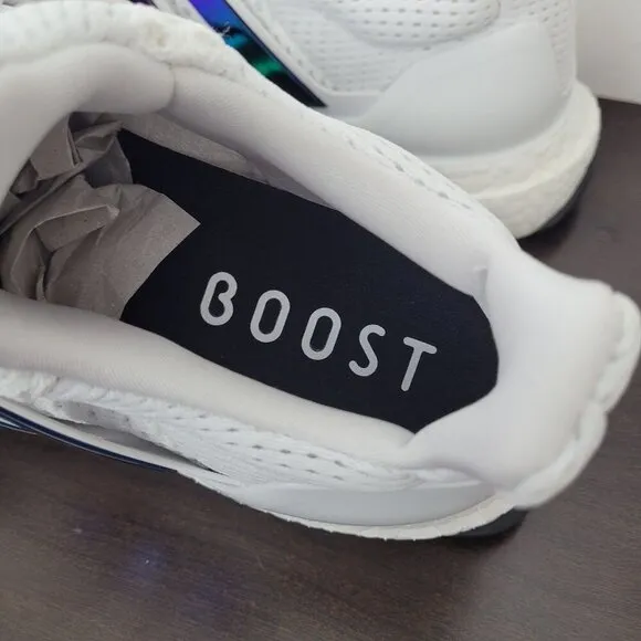 NEW Adidas Ultraboost 1.0 Mens 7.5 Running Shoes with Iridescent Stripes 9CT
