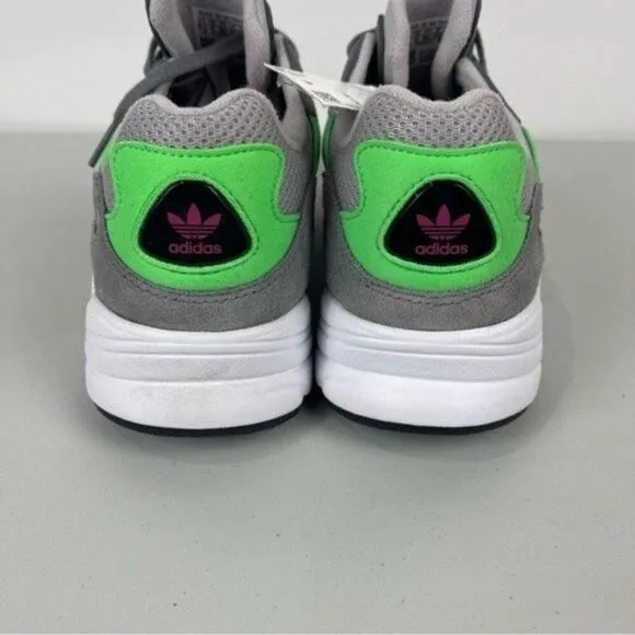 NEW Adidas Yung-96 Low Top Retro Chunky Sneakers Size 6.5Y Unisex Women's Sz 8