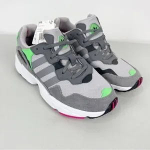 NEW Adidas Yung-96 Low Top Retro Chunky Sneakers Size 6.5Y Unisex Women's Sz 8
