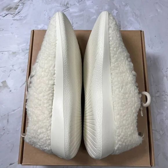 NEW Allbirds Merino Wool Runner Fluff WOMENS 8 White Sneaker Shoes LIMITED NIB