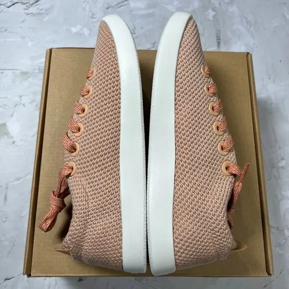 NEW Allbirds Tree Piper WOMENS 7 Sneakers Shoes Wasatch Peach Eucalyptus NIB