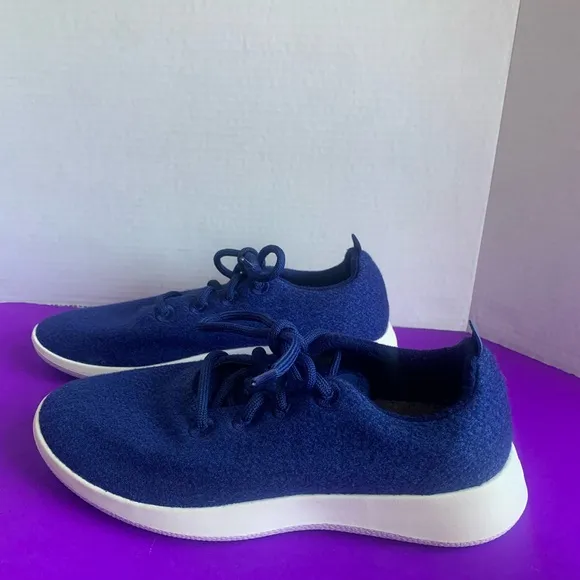 New Allbirds Women's Tree Runners Kauri Zin Blue Comfort Shoes 9