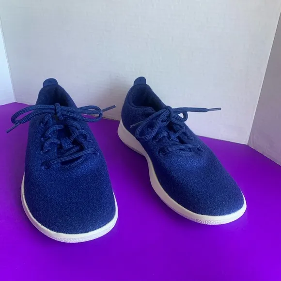 New Allbirds Women's Tree Runners Kauri Zin Blue Comfort Shoes 9
