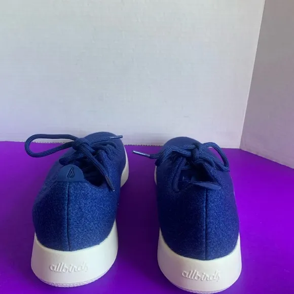 New Allbirds Women's Tree Runners Kauri Zin Blue Comfort Shoes 9