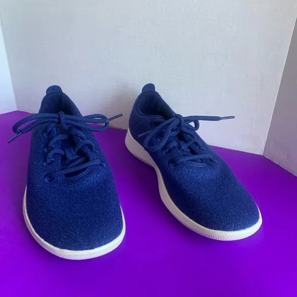 New Allbirds Women's Tree Runners Kauri Zin Blue Comfort Shoes 9