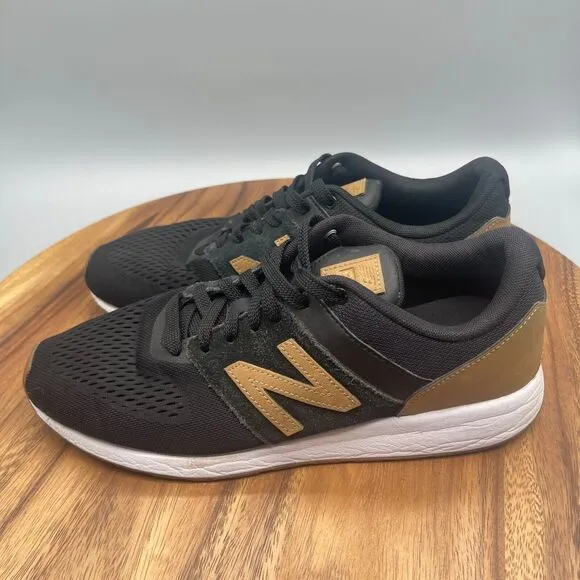 New Balance 24 V1 Shoes Mens Size 8.5 Black Running Walking Comfort Sneakers