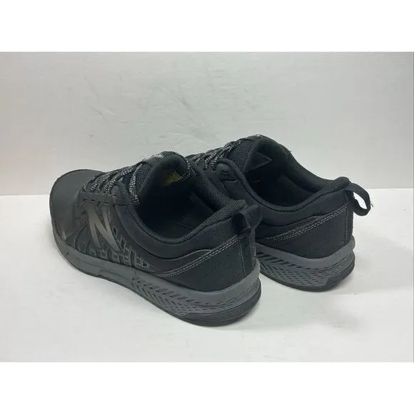 New Balance 412‎ Work Safety Shoes Mens 9.5 4E Black MID412B1 Alloy Toe Sneakers