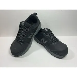 New Balance 412‎ Work Safety Shoes Mens 9.5 4E Black MID412B1 Alloy Toe Sneakers