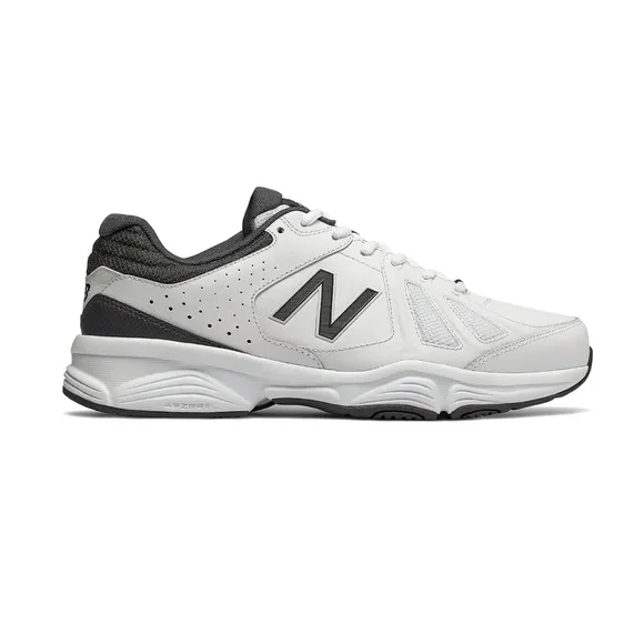 New Balance 519 Men's Cross-Training Gray and White Walking Shoes, 9.5 D
