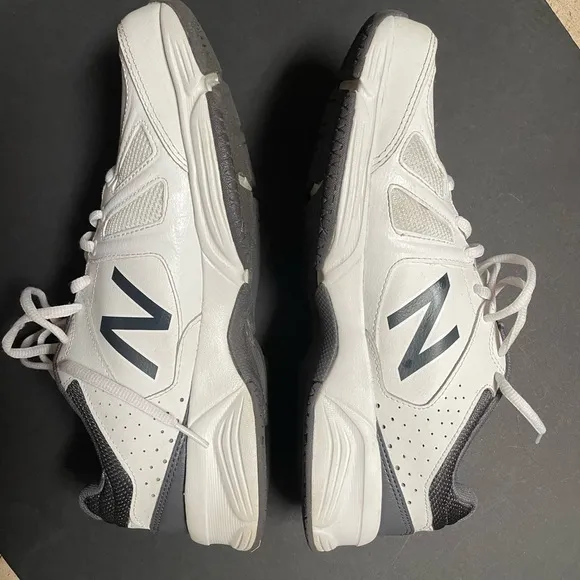 New Balance 519 Men's Cross-Training Gray and White Walking Shoes, 9.5 D
