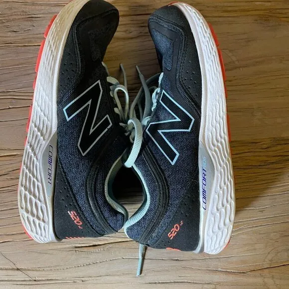 New Balance 520 V2 Gray Blue Running Shoes Sneakers