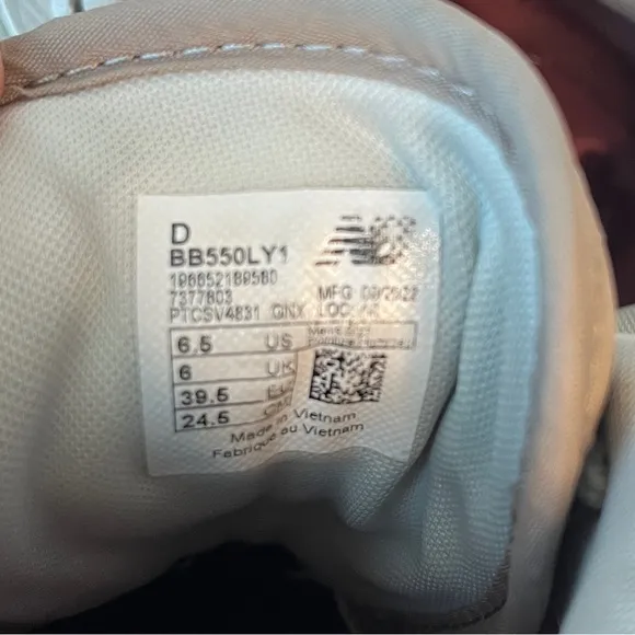 New Balance 550 Lunar New Year Driftwood Sneakers