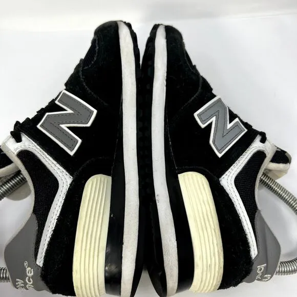 New Balance 574 Classic Athletic Sneakers Shoes Men 5 Black Suede W574SKW