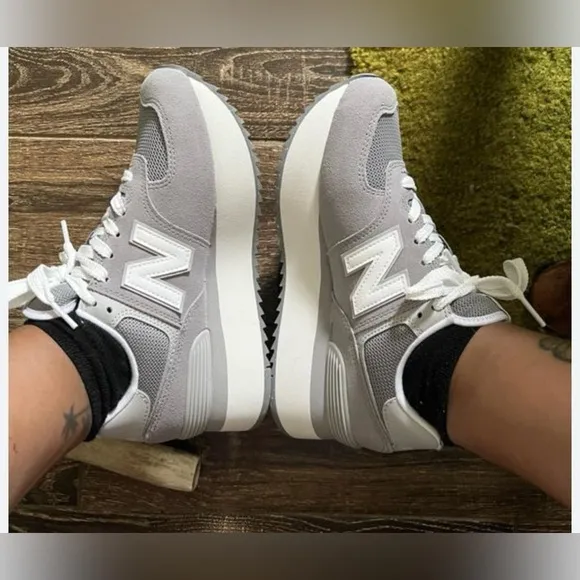 New Balance 574 Platform Sneakers
